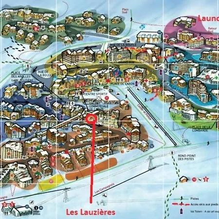 Lauzieres - Avec Superbe Vue Sur Les Pistes Mae-0554 Апартаменты Валь-Торанс